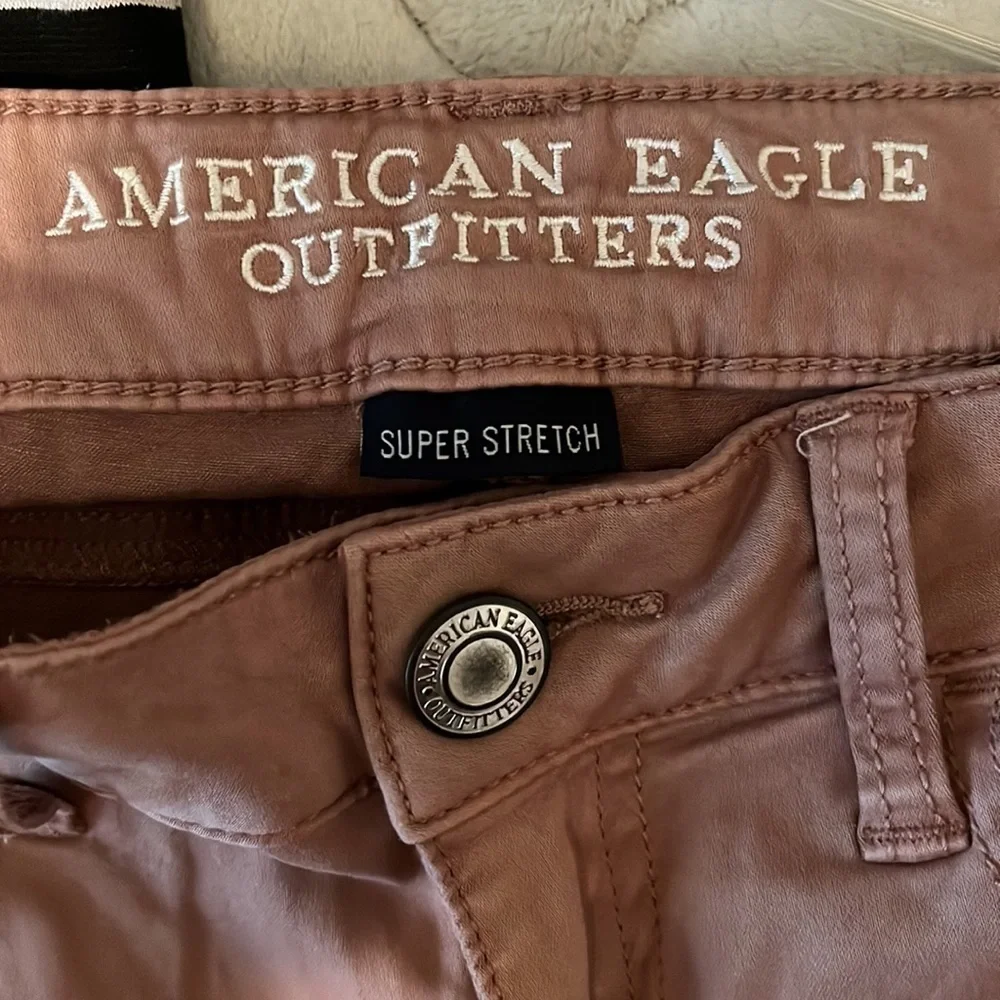 AMERICAN Eagle Outfitters Super Stretch jeans pants jegging - Size 0 Regular - Picture 3 of 11